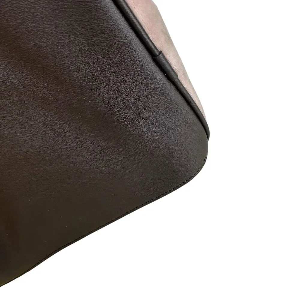 Juicy Couture pink and brown travel bag
